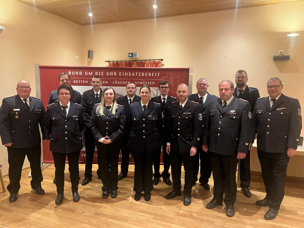 Gruppe geehrte befoerderte